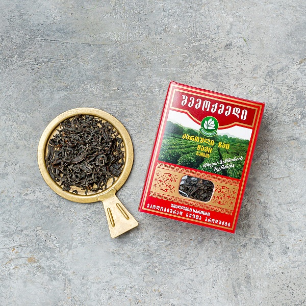 შავი ჩაი გრეხილი, ფოთლოვანი